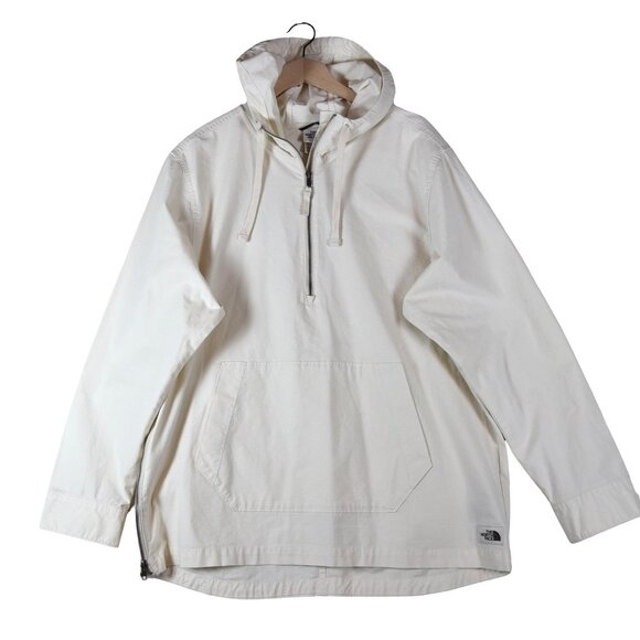 The North Face Battlement Anorak XL Utility Cream EUC Ivory Outdoors - Picture 1 of 15
